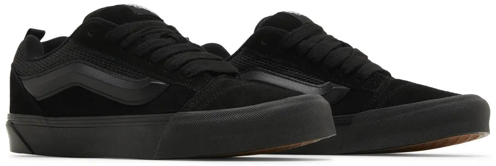 [vn0009qcbka] Mens Vans Knu Skool - Black/black