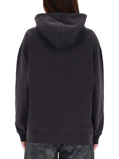 Puppy Sweatshirt in Charcoal