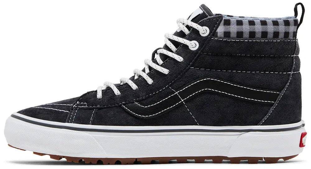 [vn0a5hzygyw] Mens Vans Sk8 Hi Mte 1 - Plaid Grey