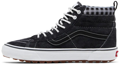 [vn0a5hzygyw] Mens Vans Sk8 Hi Mte 1 - Plaid Grey