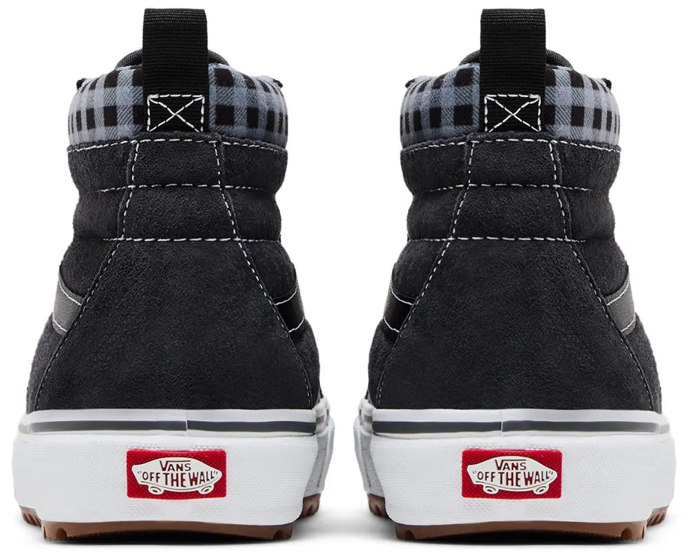 [vn0a5hzygyw] Mens Vans Sk8 Hi Mte 1 - Plaid Grey