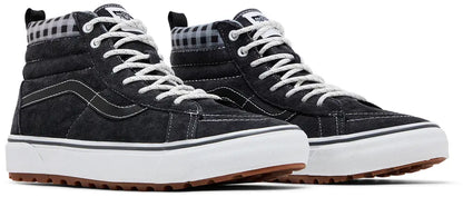 [vn0a5hzygyw] Mens Vans Sk8 Hi Mte 1 - Plaid Grey