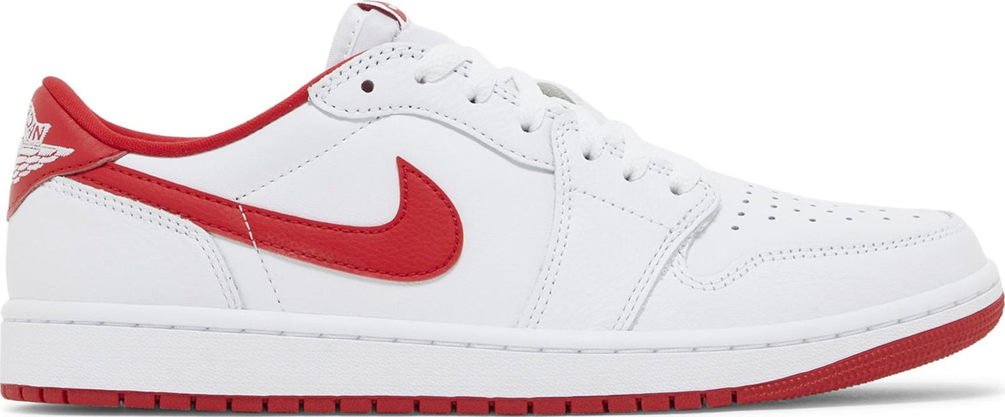 Air Jordan Men's Retro 1 Low Og 'University Red' Sneakers