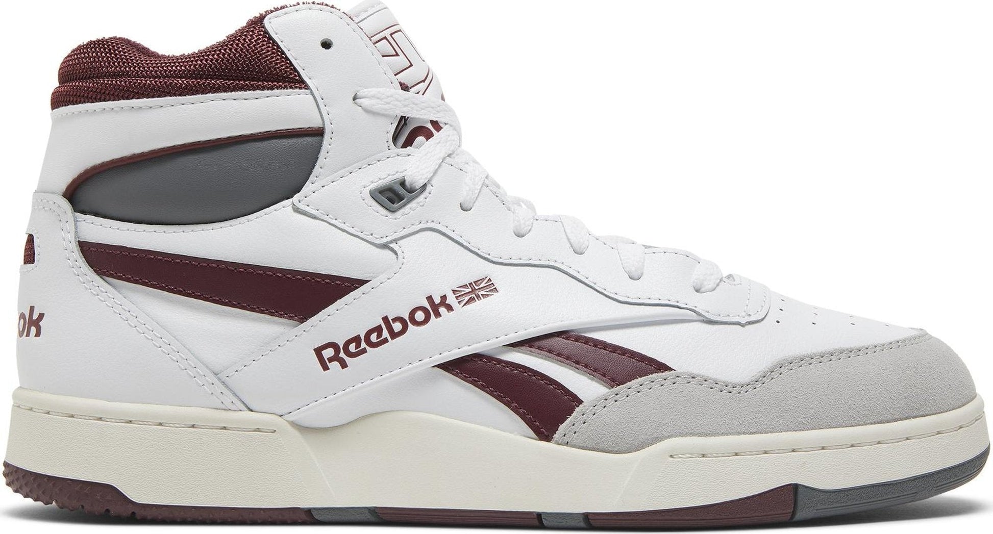 White/Classic Maroon/Pure Grey-