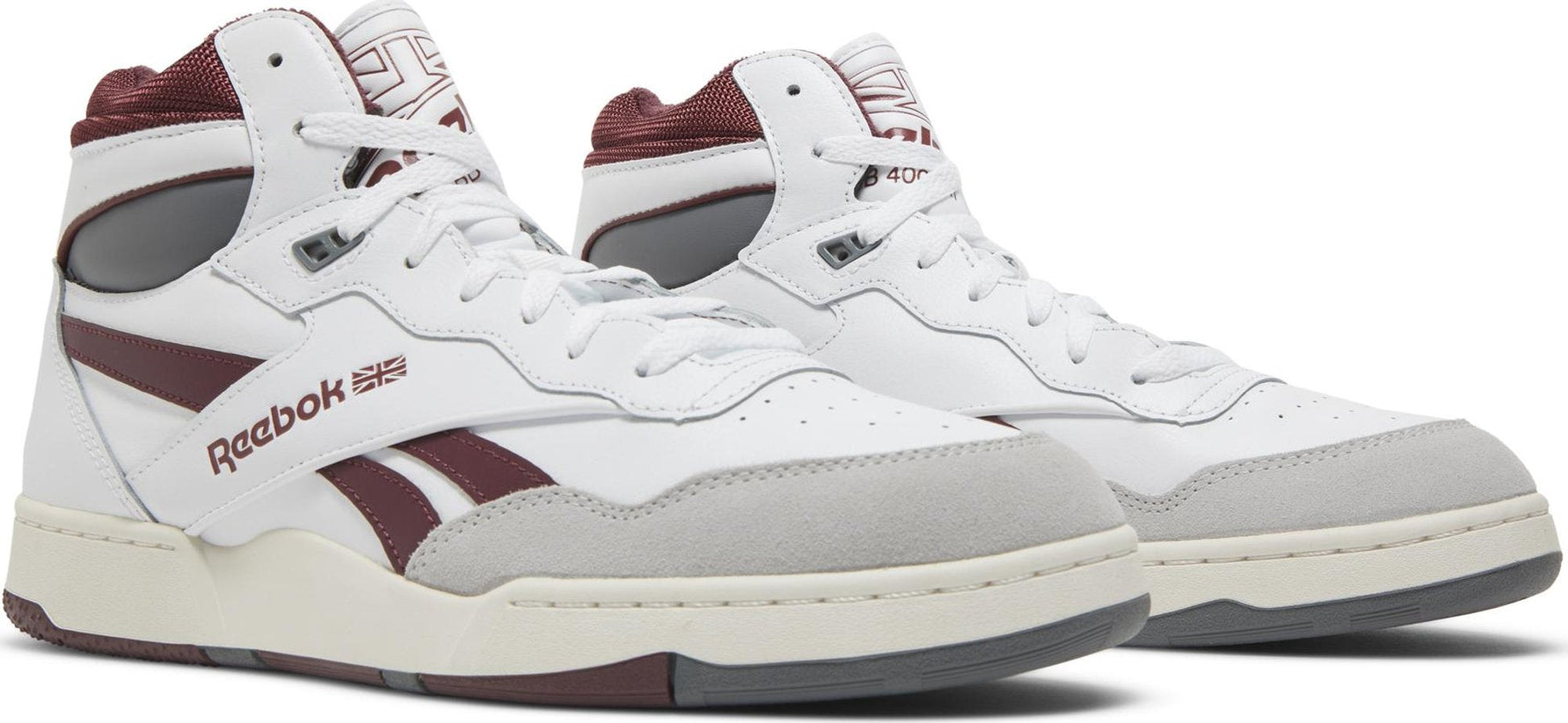 White/Classic Maroon/Pure Grey-