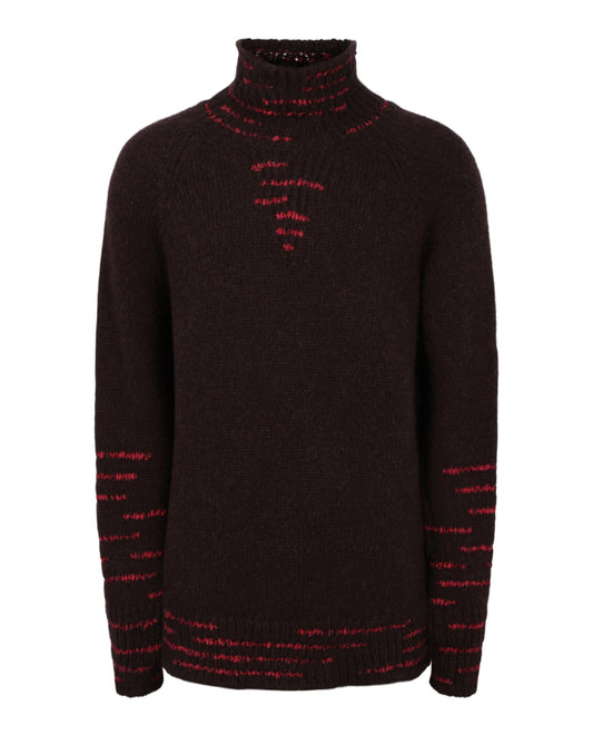 Ferragamo Ribbon Stitched Sweater