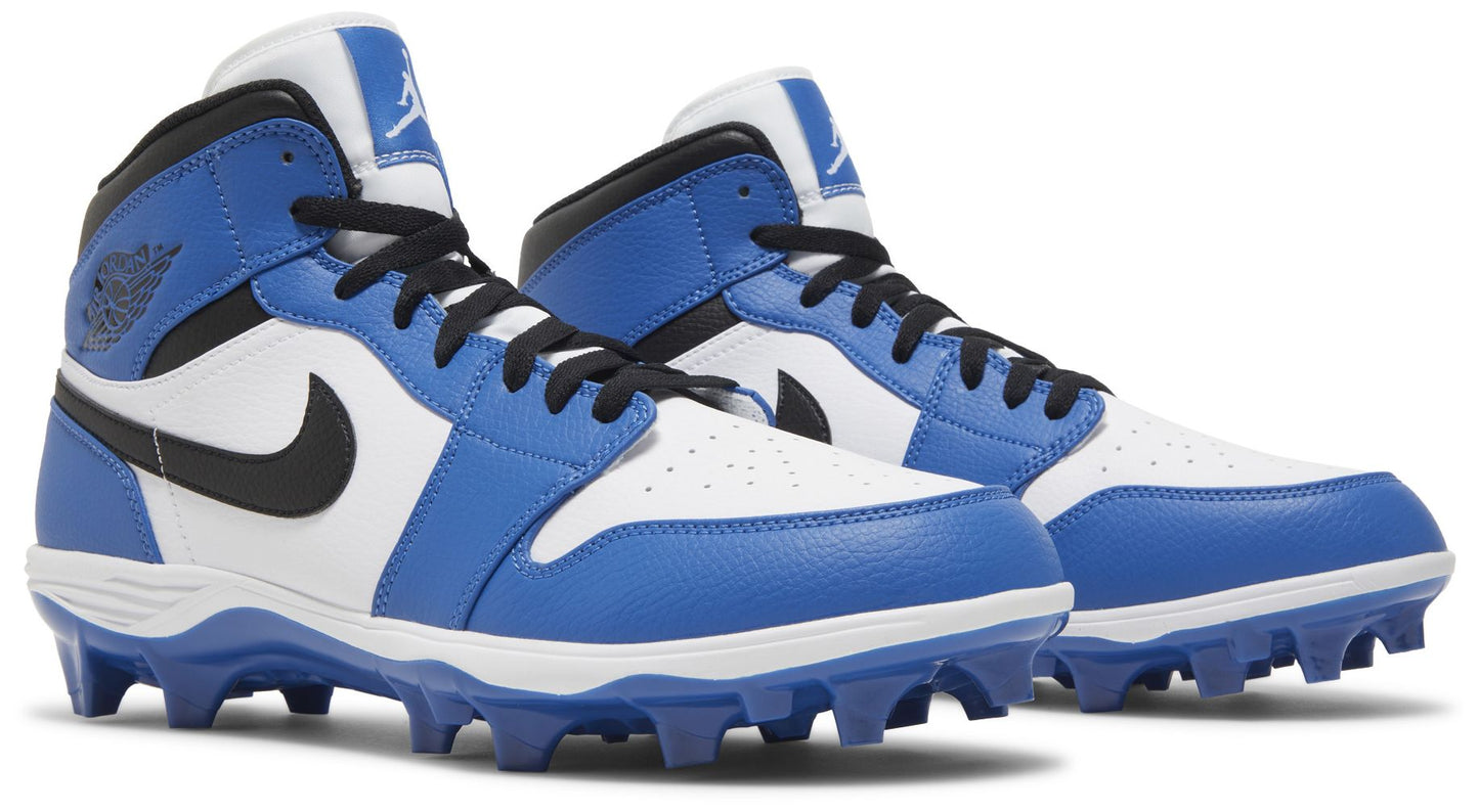 [fj6805-104] Mens Air Jordan Retro 1 Mid Td Cleat 'game Royal'