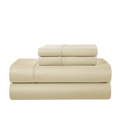 Kathy Ireland 500 Thread Count Tencel Cooling Cotton 4-Piece Sheet Set