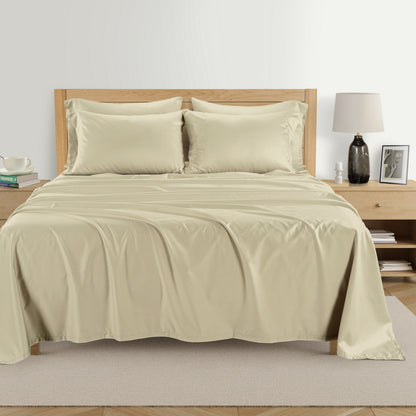 Kathy Ireland 1000 Thread Count Egyptian Cotton Rich 6-Piece Sheet Set