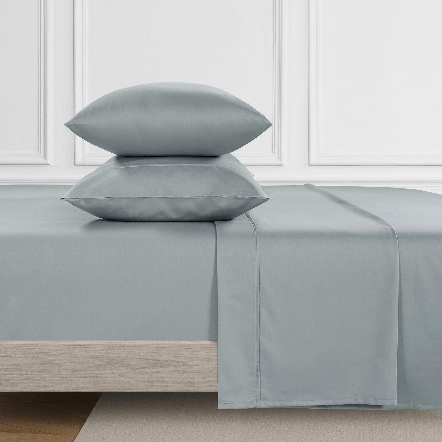 Kathy Ireland 500 Thread Count Tencel Cooling Cotton 4-Piece Sheet Set