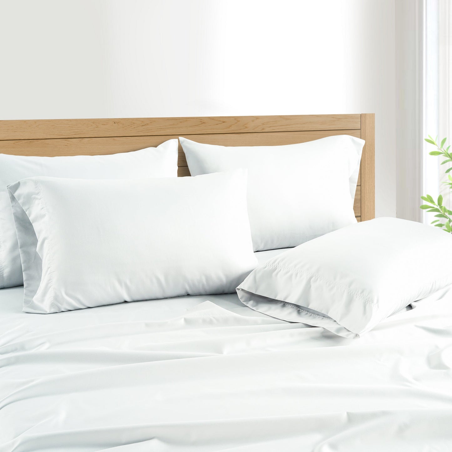 Kathy Ireland 1000 Thread Count Egyptian Cotton Rich 6-Piece Sheet Set