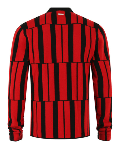 Ferragamo Cashmere Geometric Pattern Sweater
