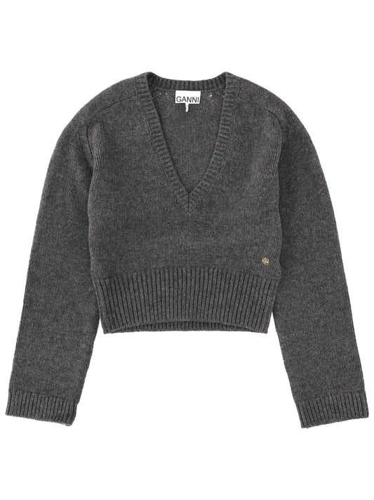 V-Neck Cashmere Blend Sweater