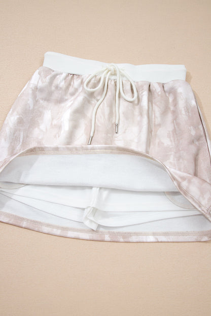 Threaded Pear Romina Drawstring Mini Skort Set