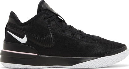 Nike Men's Zoom Lebron Nxxt Gen 'Black White Medium Soft Pink' Sneakers