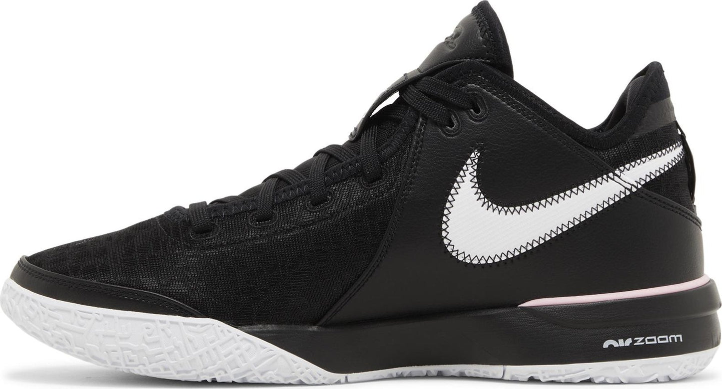 Nike Men's Zoom Lebron Nxxt Gen 'Black White Medium Soft Pink' Sneakers