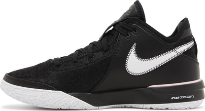 Nike Men's Zoom Lebron Nxxt Gen 'Black White Medium Soft Pink' Sneakers