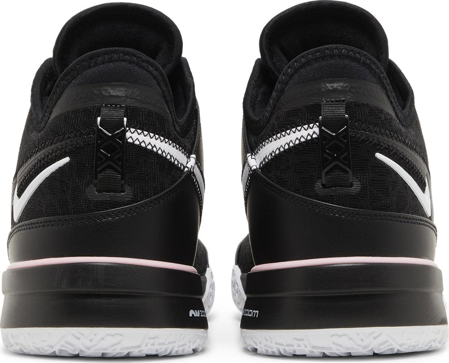 Nike Men's Zoom Lebron Nxxt Gen 'Black White Medium Soft Pink' Sneakers