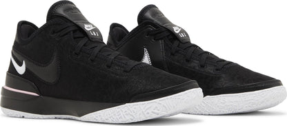 Nike Men's Zoom Lebron Nxxt Gen 'Black White Medium Soft Pink' Sneakers