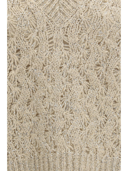 Silk-Blend Sequined Vest