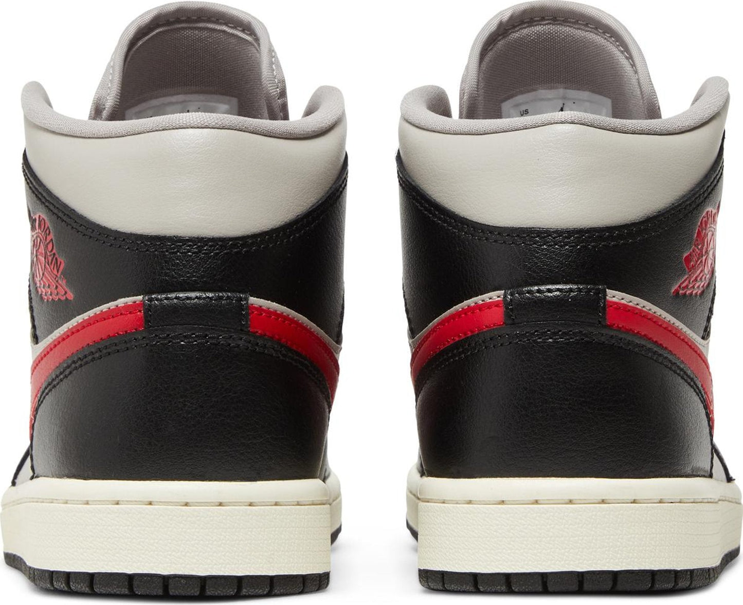 Women's Air Jordan Retro 1 Mid 'Black College Grey'