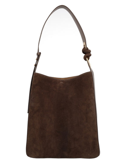 Brown Leather Shoulder Bag