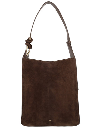 Brown Leather Shoulder Bag