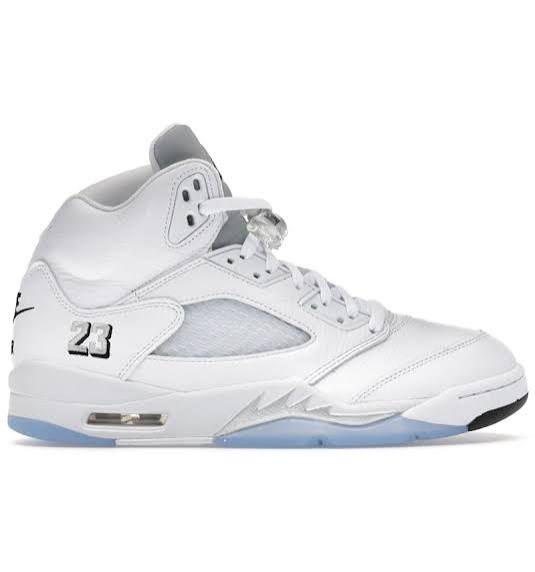 Men's Air Jordan 5 Retro - White Metallic (2026)