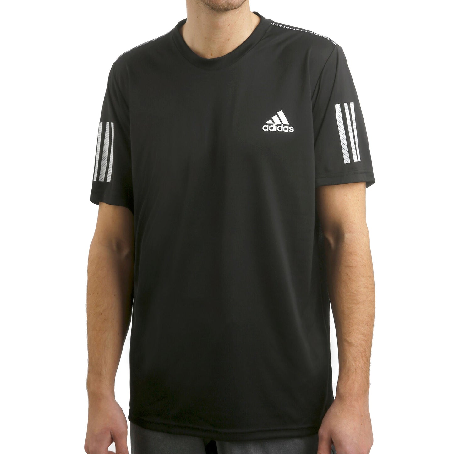 adidas Men's 3 Stripes Club Tee
