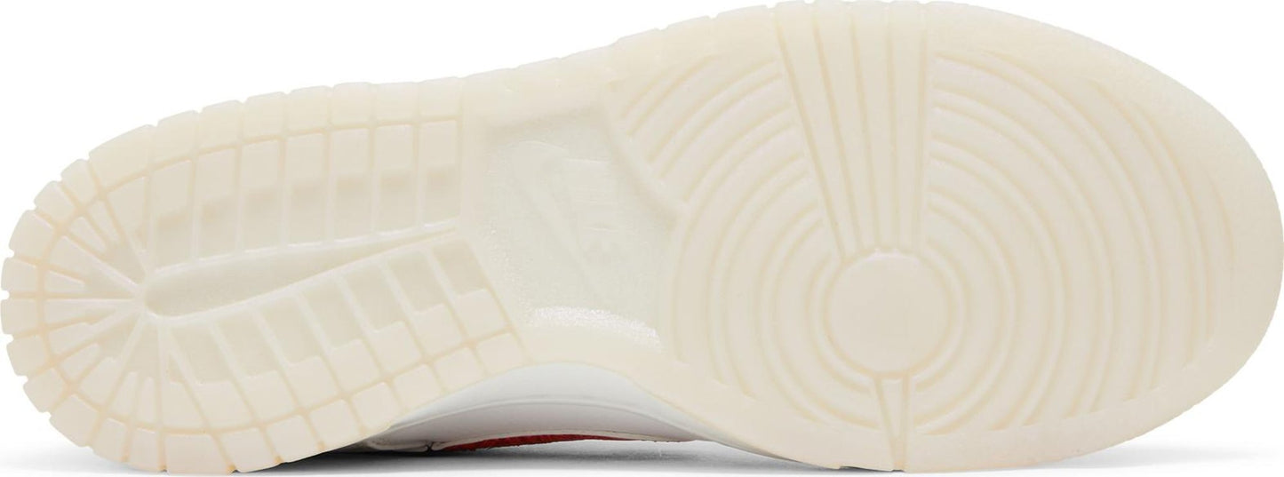 Nike Grade School Dunk Low 'White Multi-Color Paisley' Gs Sneakers