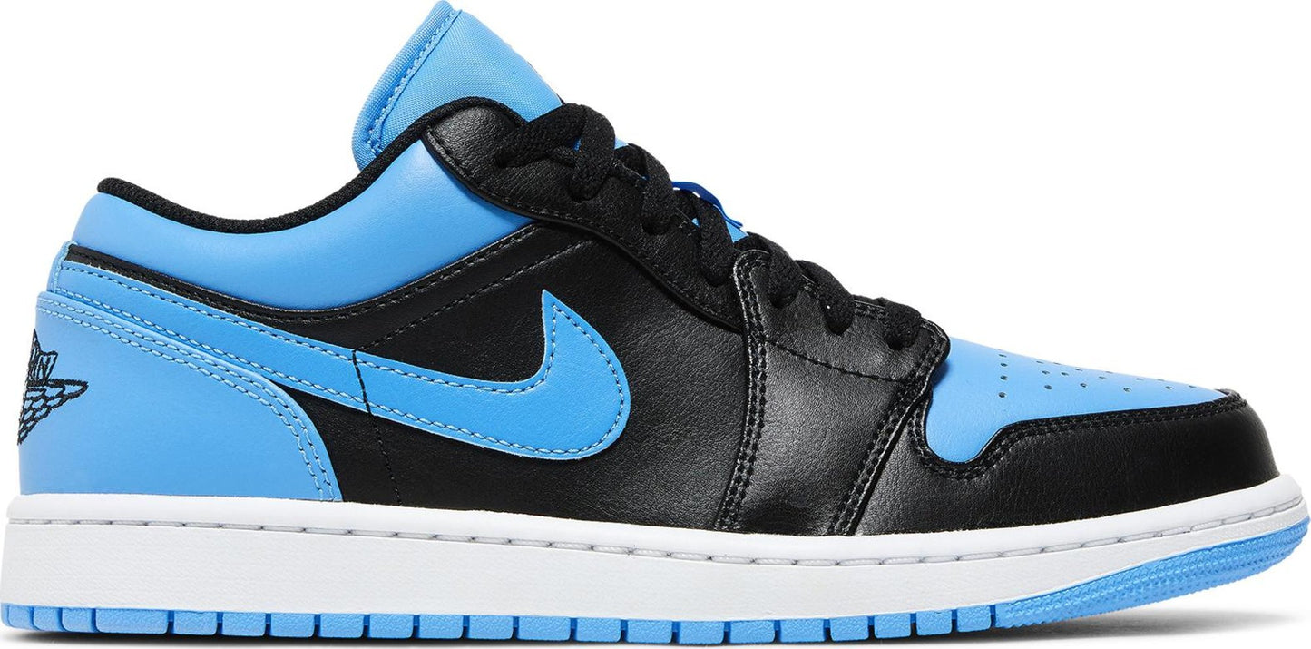Men's Air Jordan Retro 1 Low 'Black University Blue'