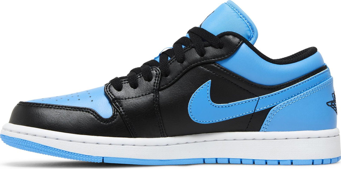 Men's Air Jordan Retro 1 Low 'Black University Blue'