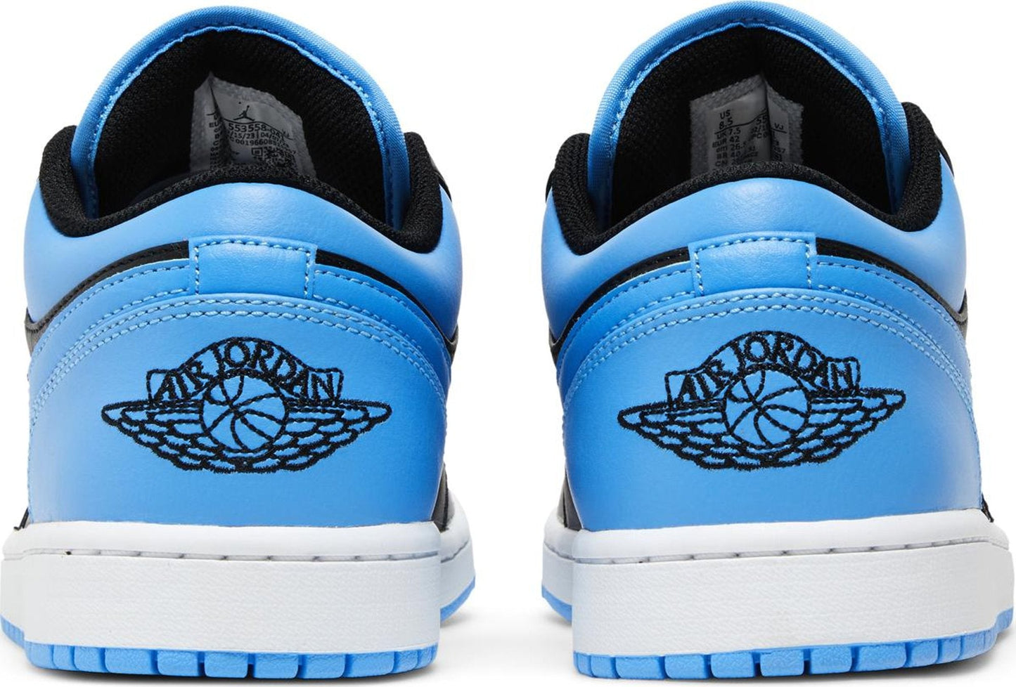 Men's Air Jordan Retro 1 Low 'Black University Blue'