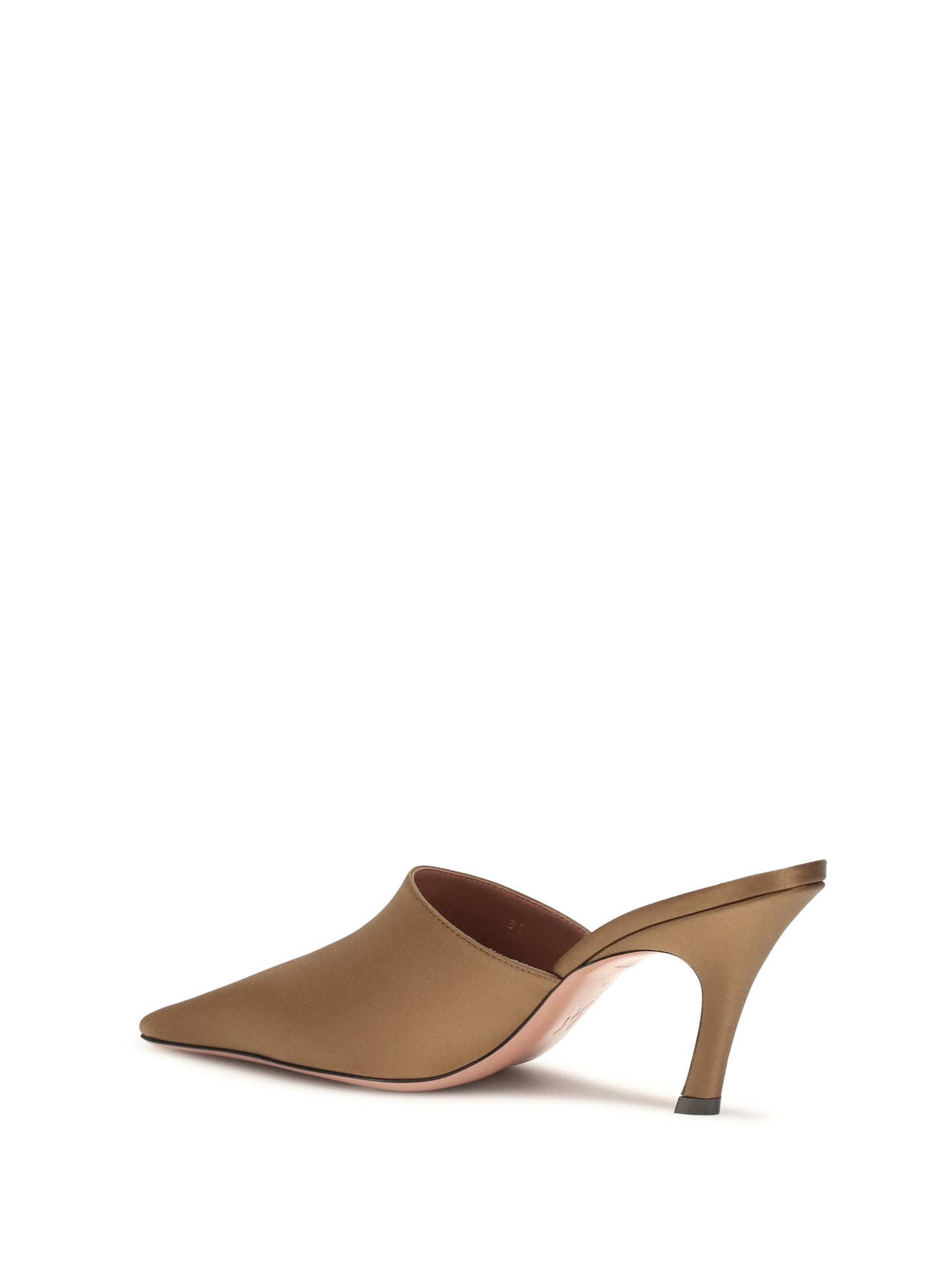 Mules Jamie Mocha Silk