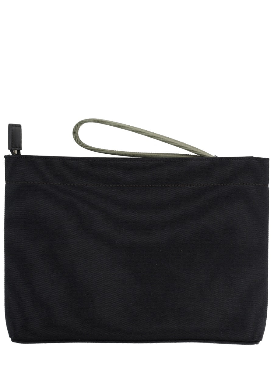 Logo Clutch Bag