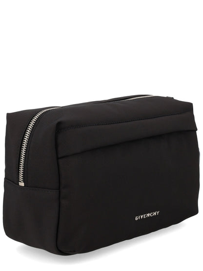 Logo Clutch Bag