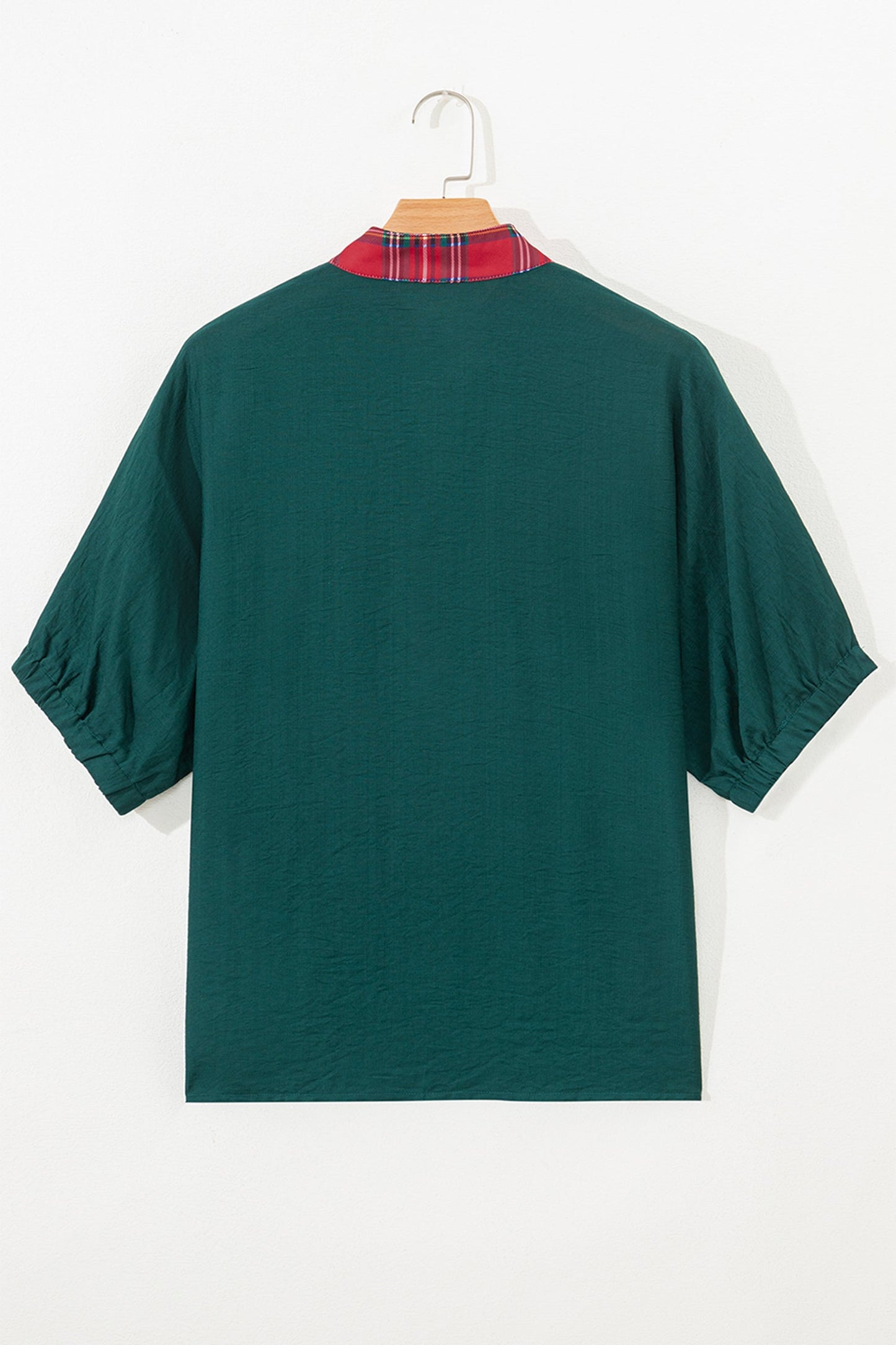 Threaded Pear Janiyah Patchwork Half Sleeve Blouse