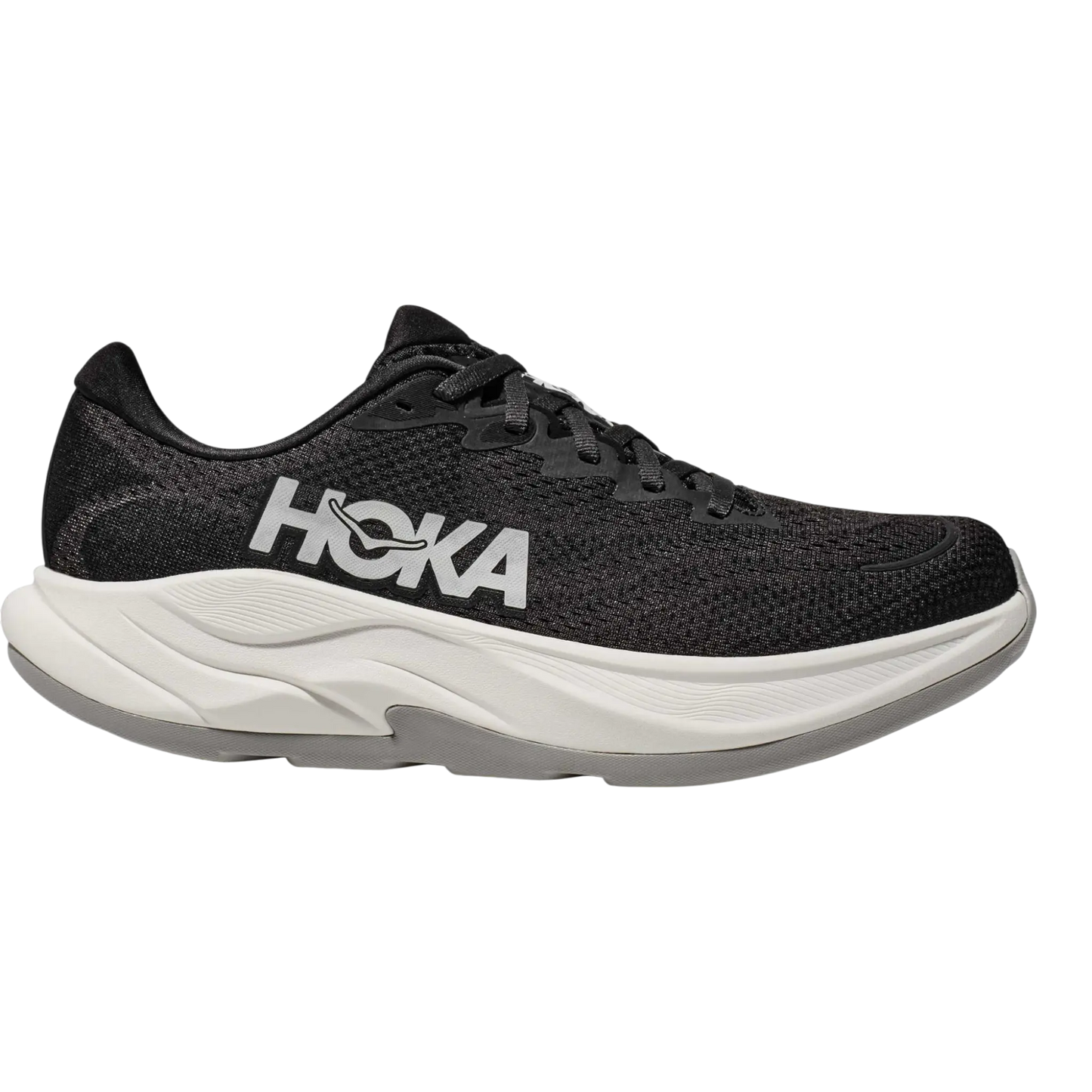 HOKA Rincon 4 Women Running Sneakers Black/White