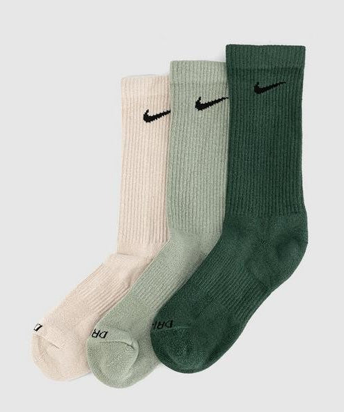 Nike Women's Everyday Plus Cushioned Training Crew Socks 3 Pack
