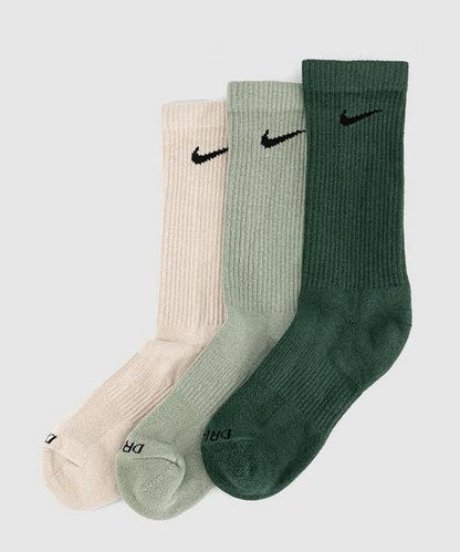 Nike Women's Everyday Plus Cushioned Training Crew Socks 3 Pack