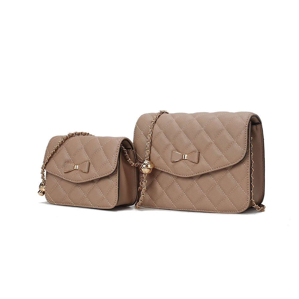 MKF Collection by Mia K. - Blossom Shoulder Bag and Set