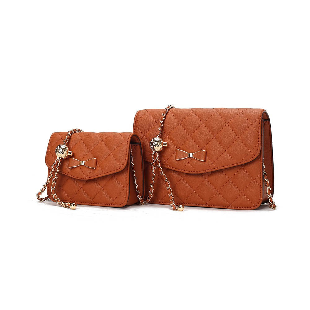 MKF Collection by Mia K. - Blossom Shoulder Bag and Set