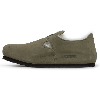 Birkenstock London Shearling Suede Comfort Shoes