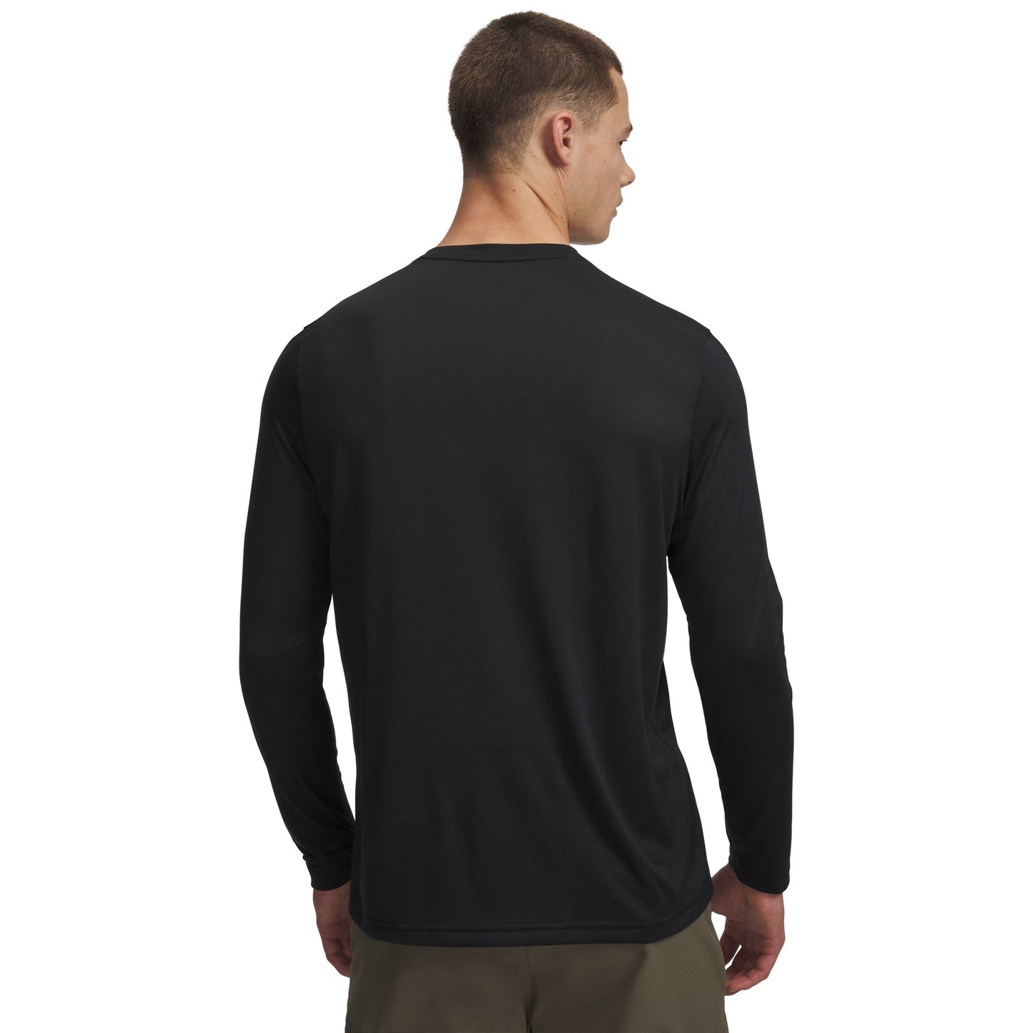Under Armour Mens UA Tac Tech Long-Sleeve Tee - Black