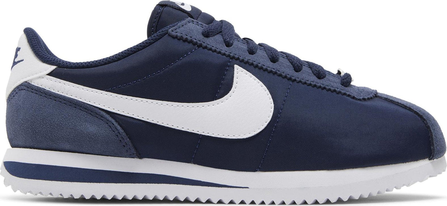 Nike Women's Cortez 'Nylon Midnight Navy White' Shoes