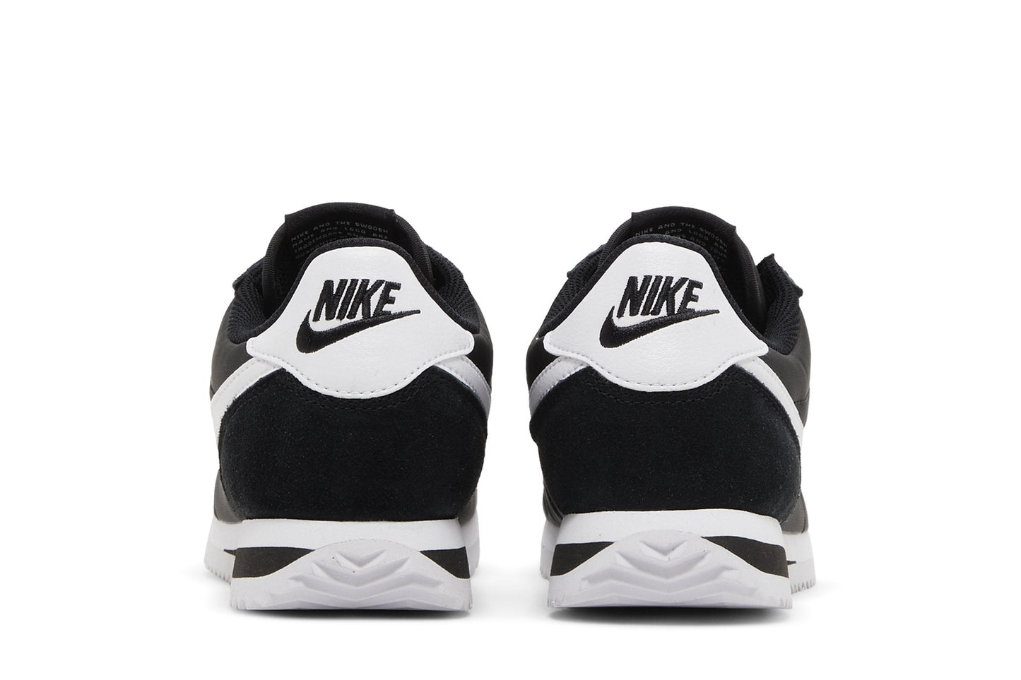 Nike Women's Cortez 'Nylon Black White' Shoes