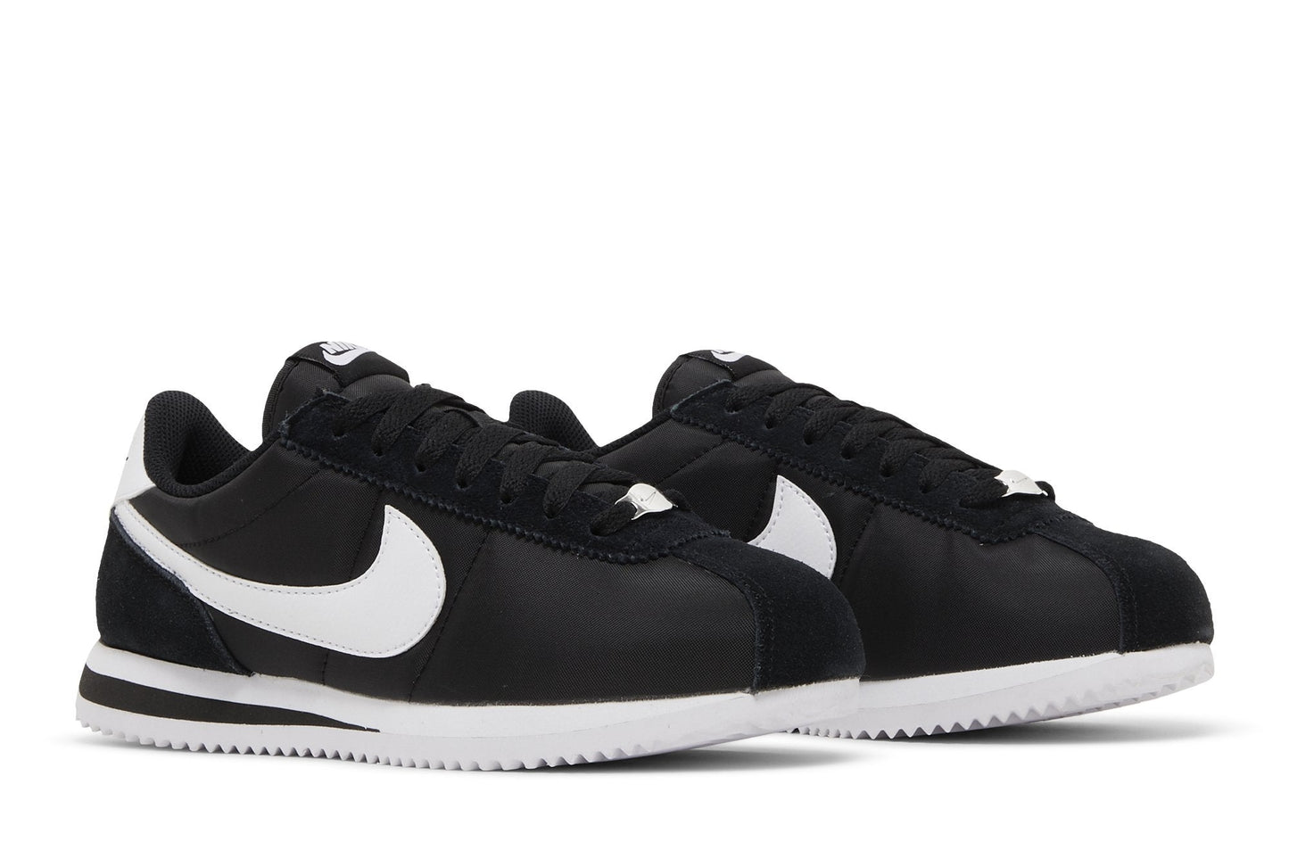 Nike Women's Cortez 'Nylon Black White' Shoes