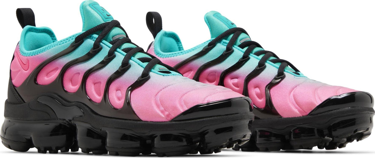 Nike Women's Air Vapormax Plus 'Pink Blast Clear Jade' Sneakers