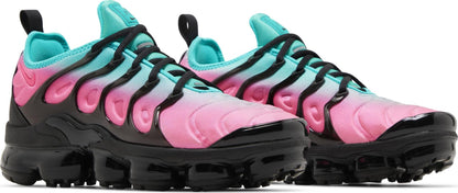 Nike Women's Air Vapormax Plus 'Pink Blast Clear Jade' Sneakers