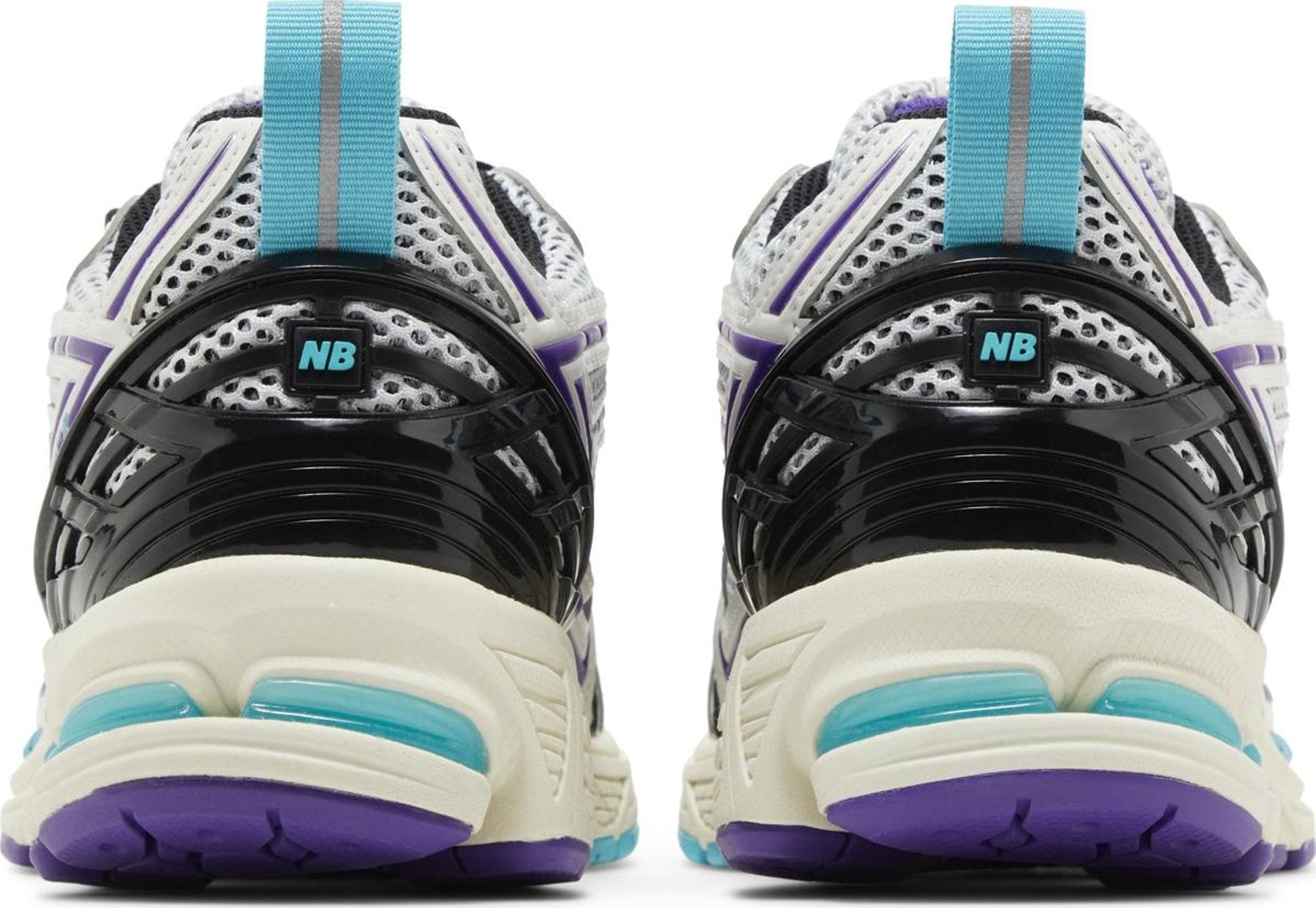 Off-White/Aqua/Purple/Black-
